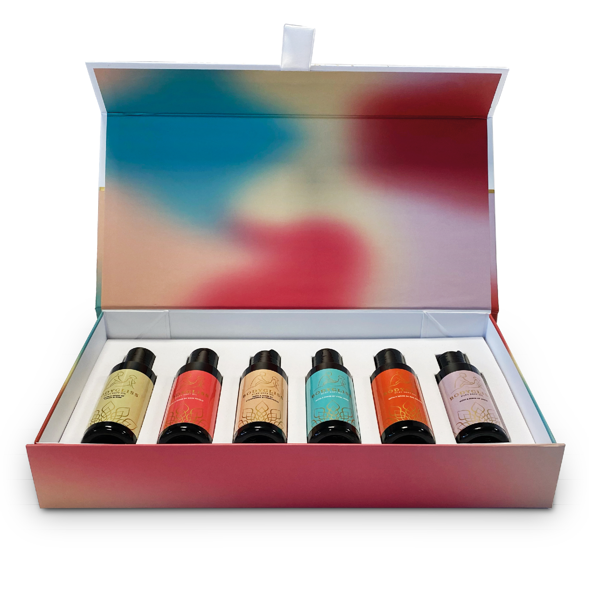 BodyGliss - Coffret collection pour massages, Blanc, main