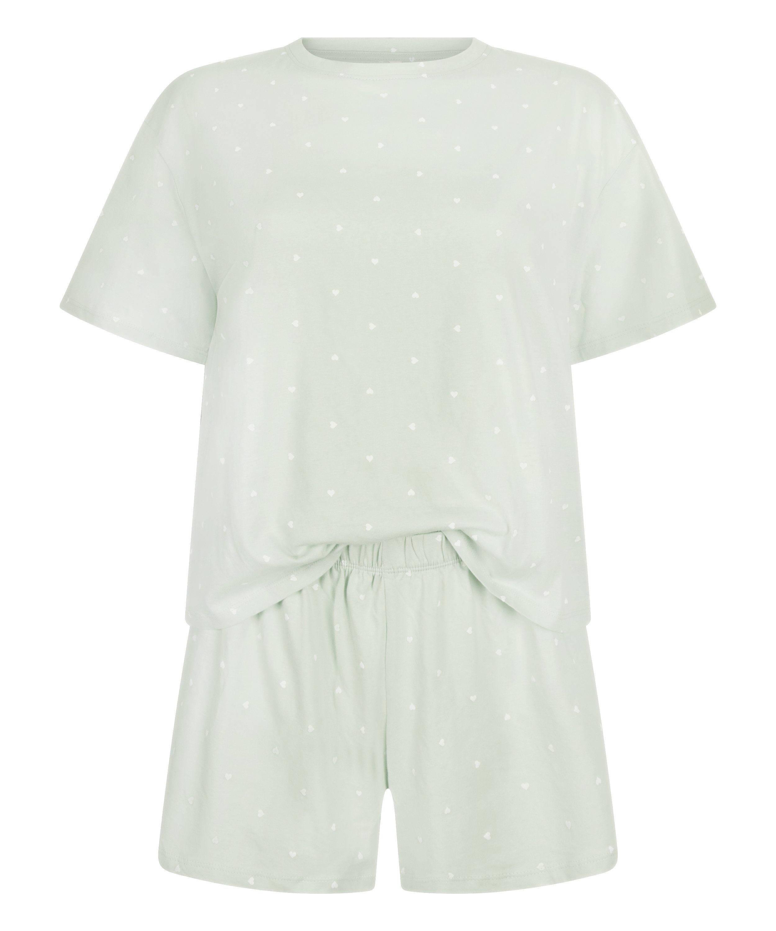 Pyjama en Coton, Vert, main