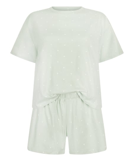 Pyjama en Coton, Vert