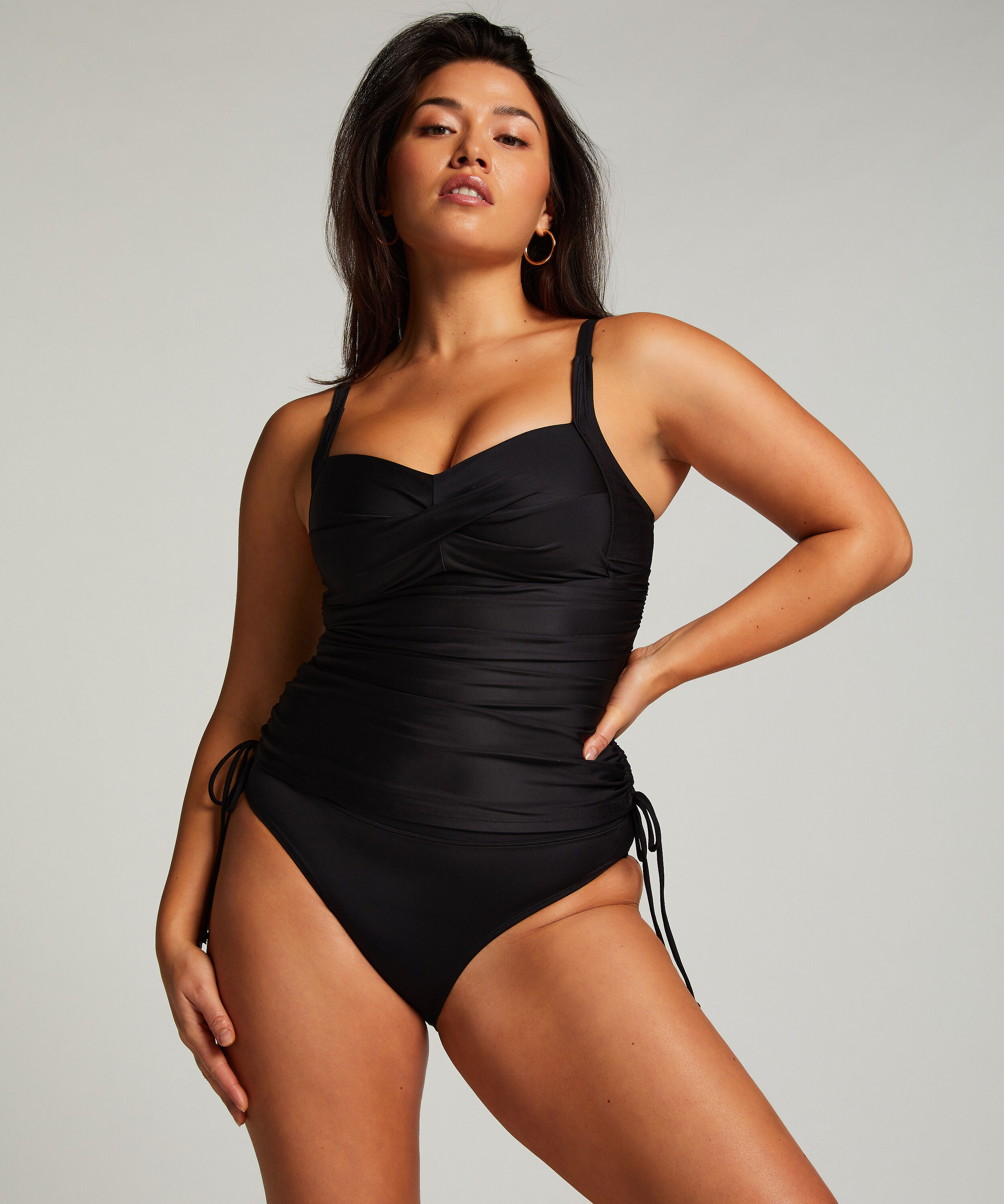 Shaping Tankini Luxe, Noir