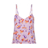 Cami top Satin, Violet