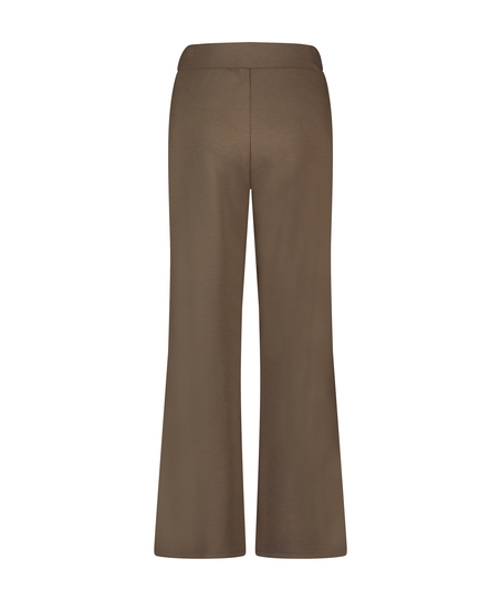 Premium Pantalon Jambe Large, Vert