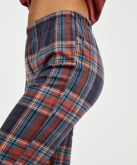 Legging Velours, Bleu