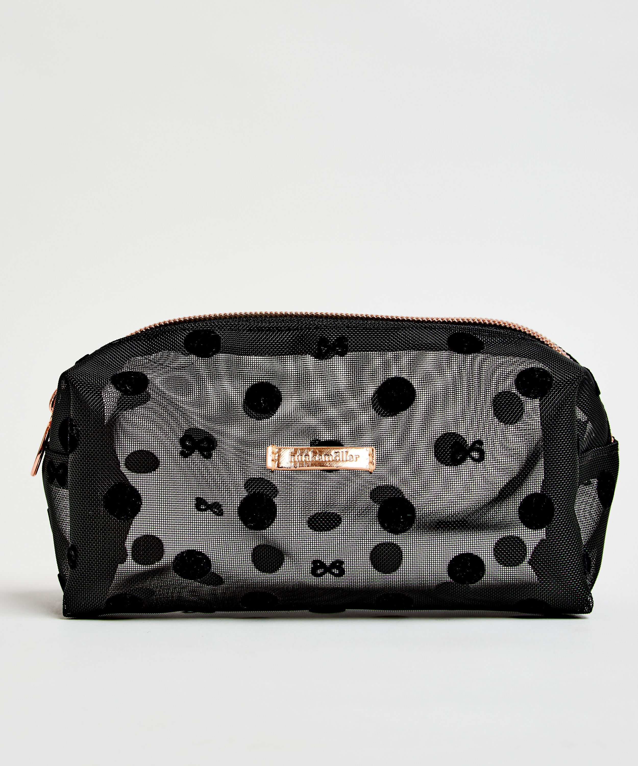 Trousse de maquillage Dot Mesh, Noir Trousse de maquillage Dot Mesh, Noir