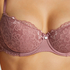 Soutien-gorge &agrave; armatures pr&eacute;form&eacute; Marine, Rose