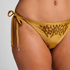 Bas de bikini Boho Cheeky, Jaune