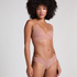 Triangle Brassière Smooth, Marron
