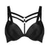 Soutien-gorge à armatures préformé push-up Shadow, Noir