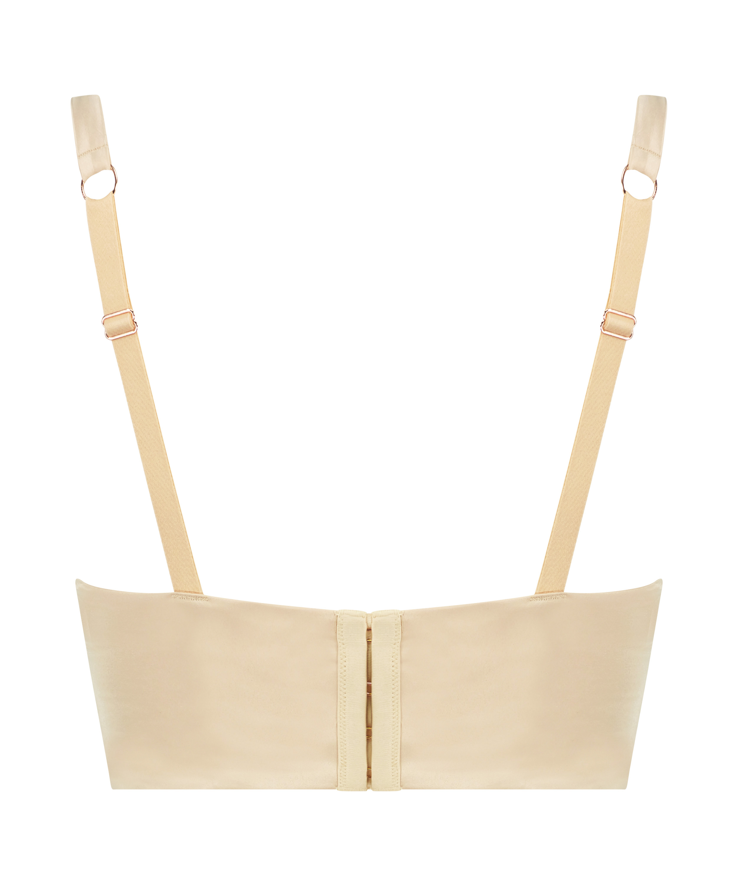 Soutien-gorge &agrave; armatures pr&eacute;form&eacute; longline Stella, Jaune, main