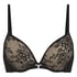 Soutien-gorge à armatures push-up préformé Lea, Noir