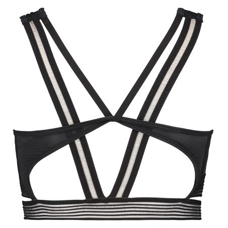 Soutien-gorge de sport HKMX Niveau 1, Noir