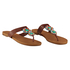 Flip-flops Rio beaded, Bleu