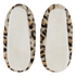 Ballerines Cosy Leopard, Beige