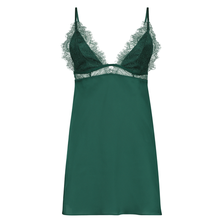 Nuisette Satin Holly, Vert