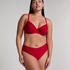 Bas de bikini Midi Luna Rio, Rouge