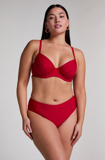 Hunkemöller Bas de bikini Midi Luna Rio Rouge