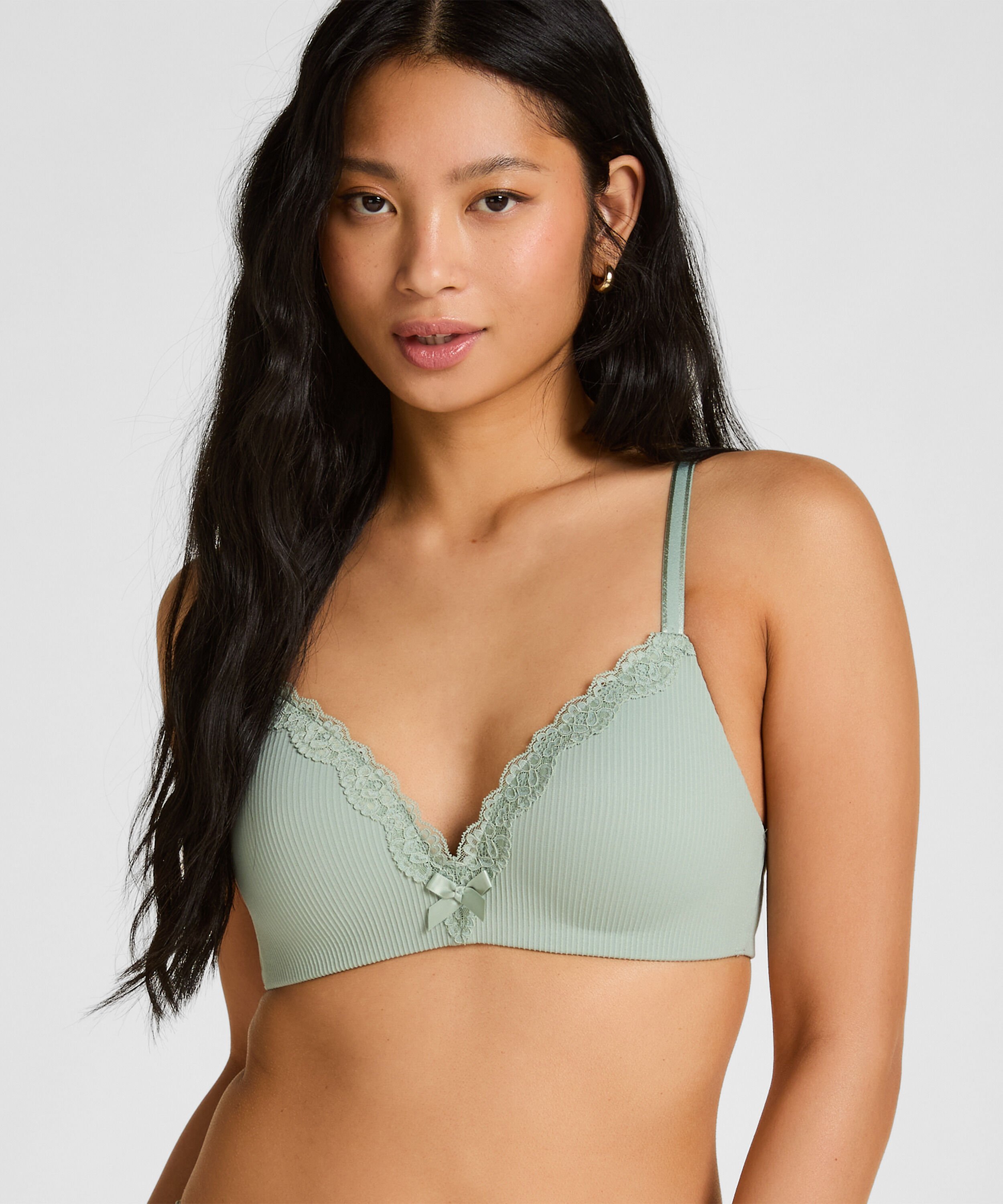 Soutien-gorge sans armatures préformé Lola, Vert