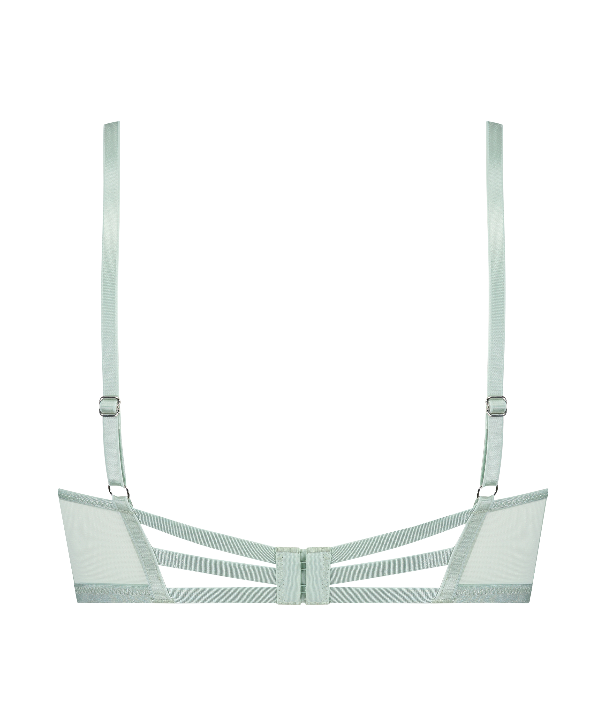 Soutien-gorge longline à armatures non préformé Lillia, Vert, main