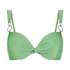 Haut de bikini à armatures à effet push-up préformé Mauritius, Vert