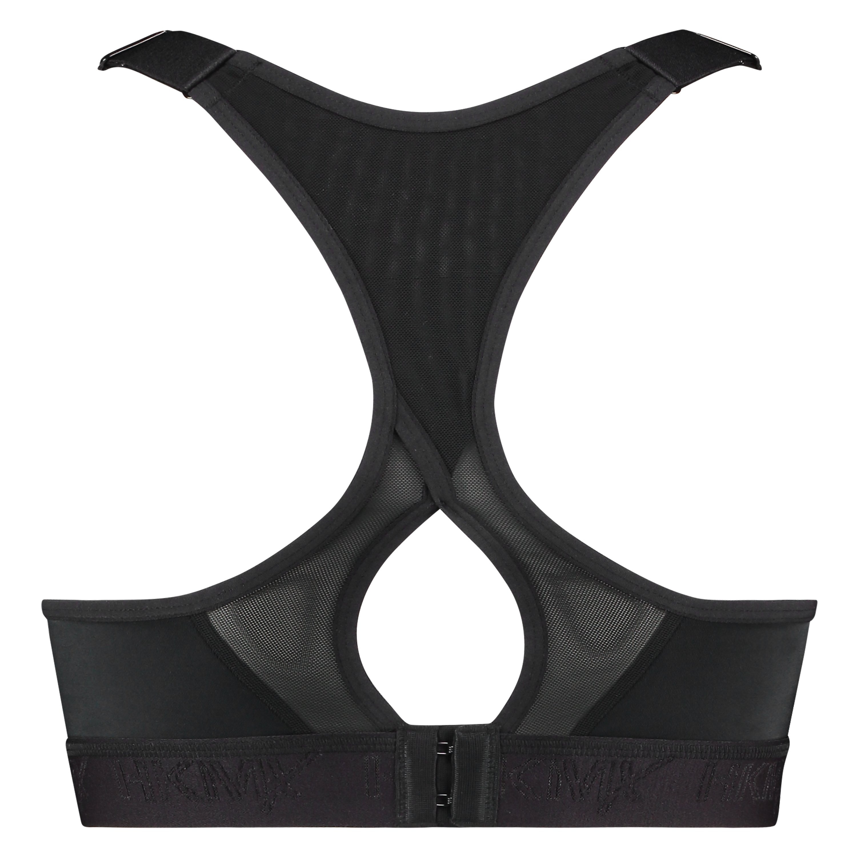 HKMX Soutien-gorge de sport The All Star Maintien niveau 2, Noir, main