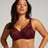 Soutien-gorge à armatures non-préformé minimiseur Nina, Violet