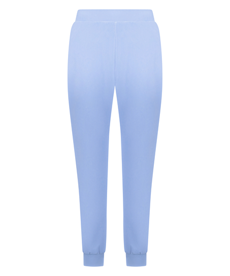 Pantalon de jogging Velours, Bleu