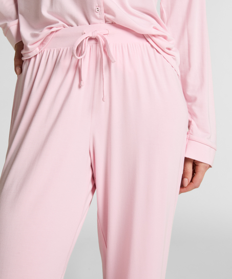 Pantalon en jersey Essential, Rose