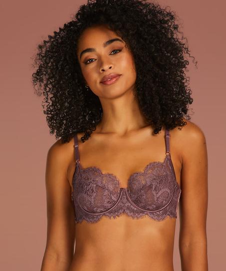 Soutien-gorge à armatures non-préformé Hannako, Violet