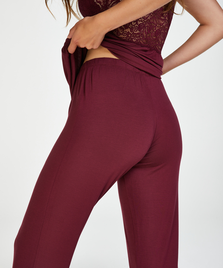 Tenue de pyjama Vera Lace, Rouge