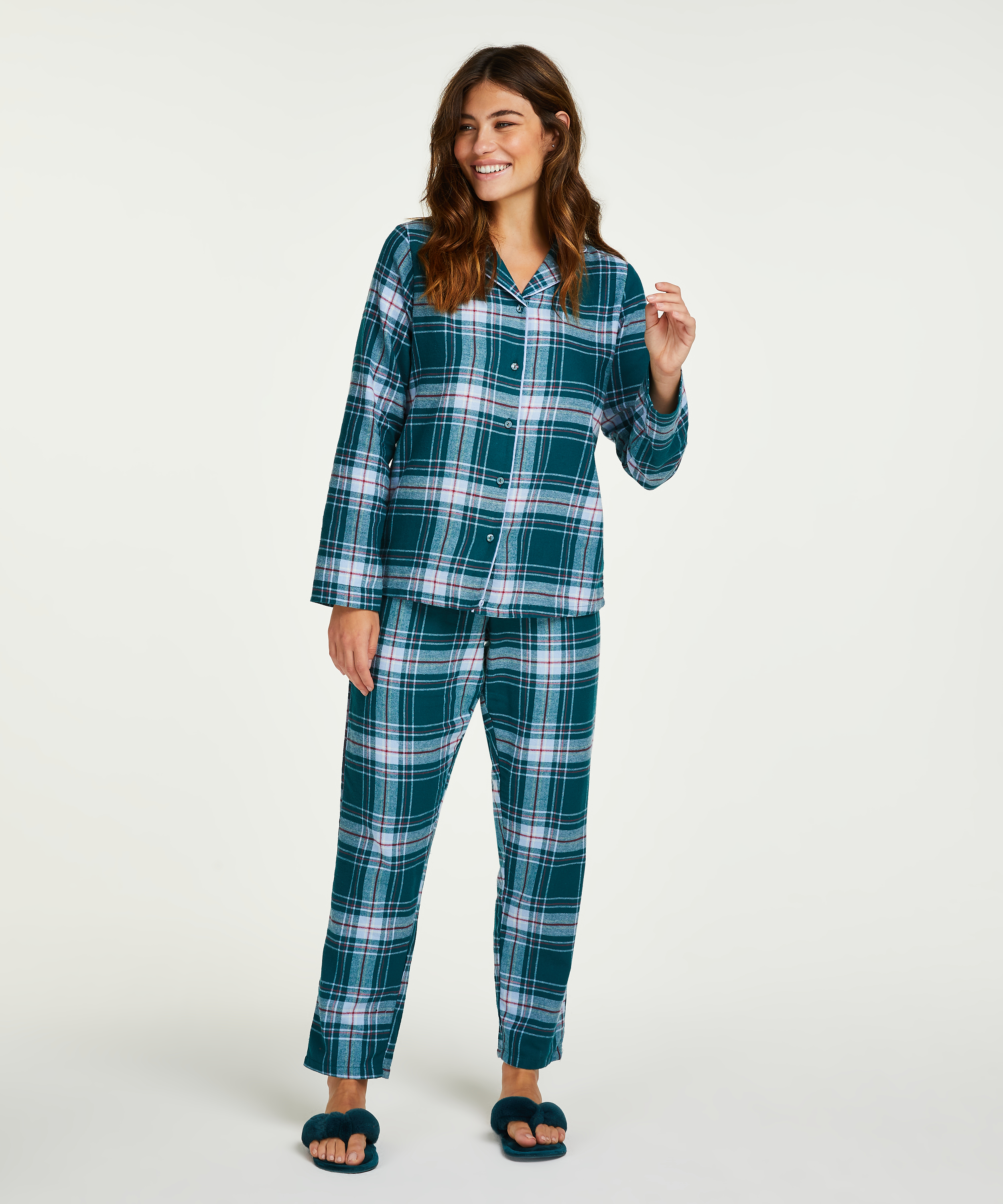 Ensemble pijama, Bleu, main