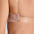 Soutien-gorge à armatures préformé Transparent Back, Beige