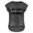 Top de sport HKMX Time to shine, Noir