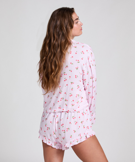 Short de pyjama, Rose