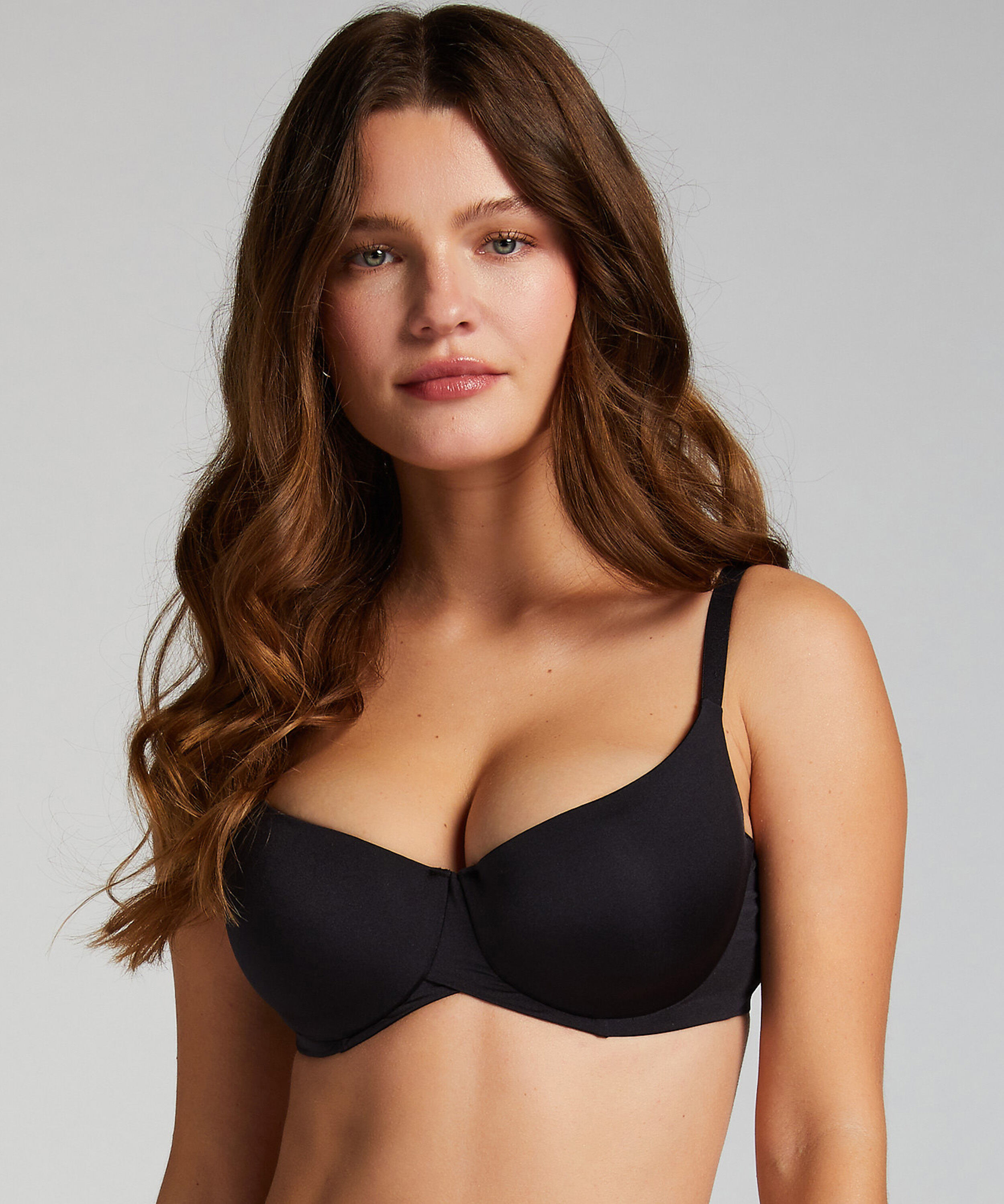 Soutien-gorge à armatures préformé Smooth, Noir