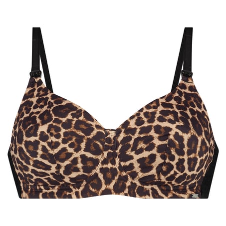 Soutien-gorge d’allaitement non-préformé Alisa, Noir