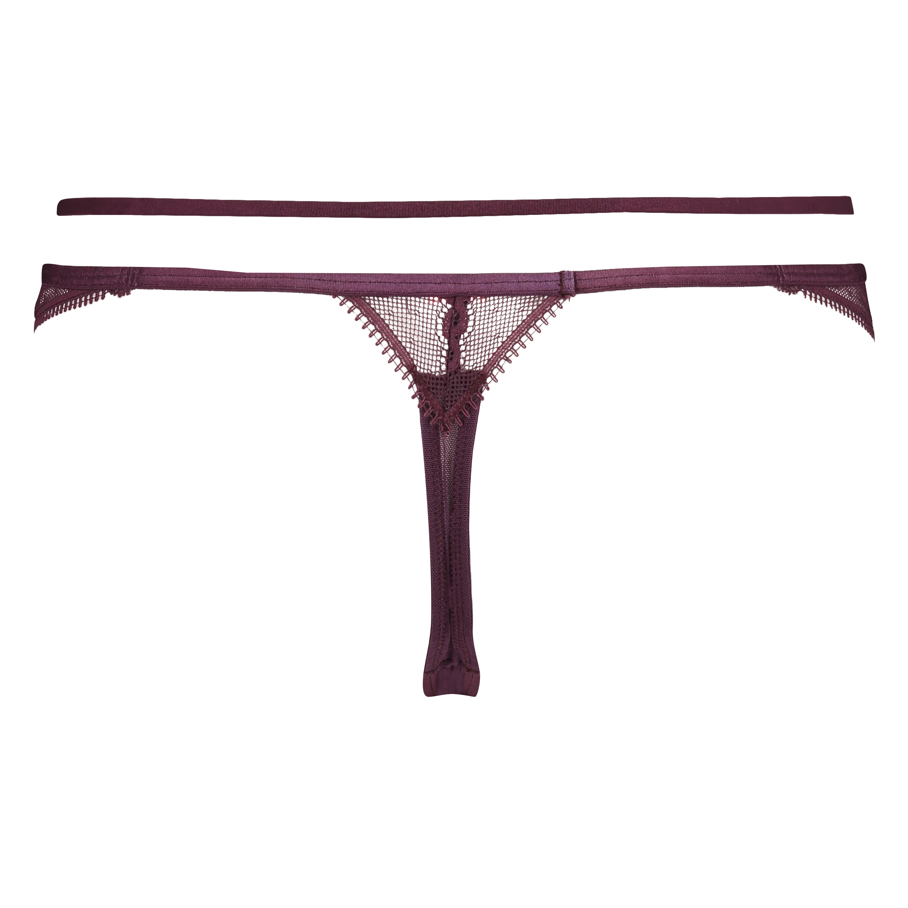 Tanga string Brigitte, Violet, main