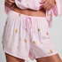 Short de pijama, Rose