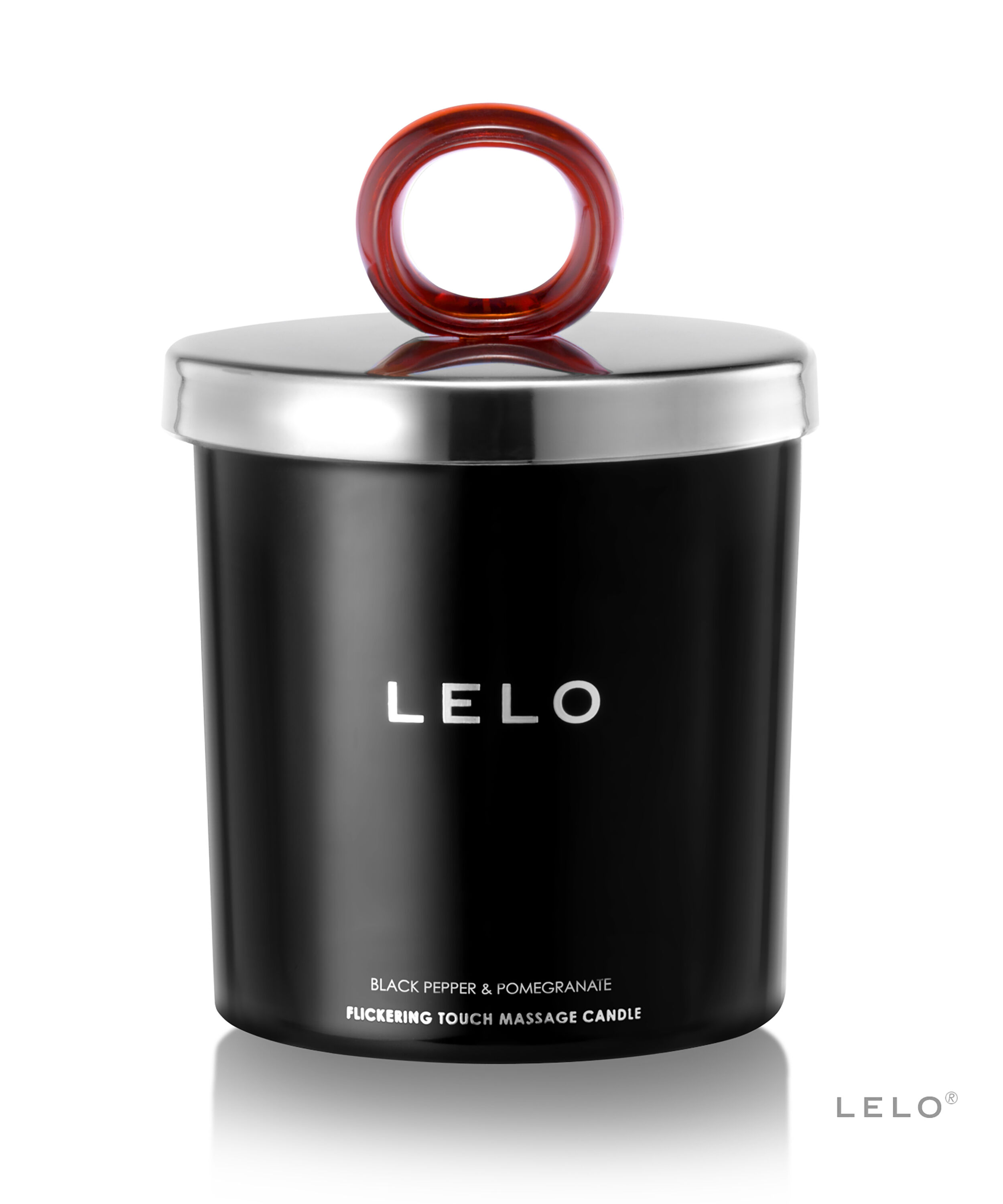 LELO Bougie de Massage Black peper & pomegranate, Rose LELO Bougie de Massage Black peper & pomegranate, Rose