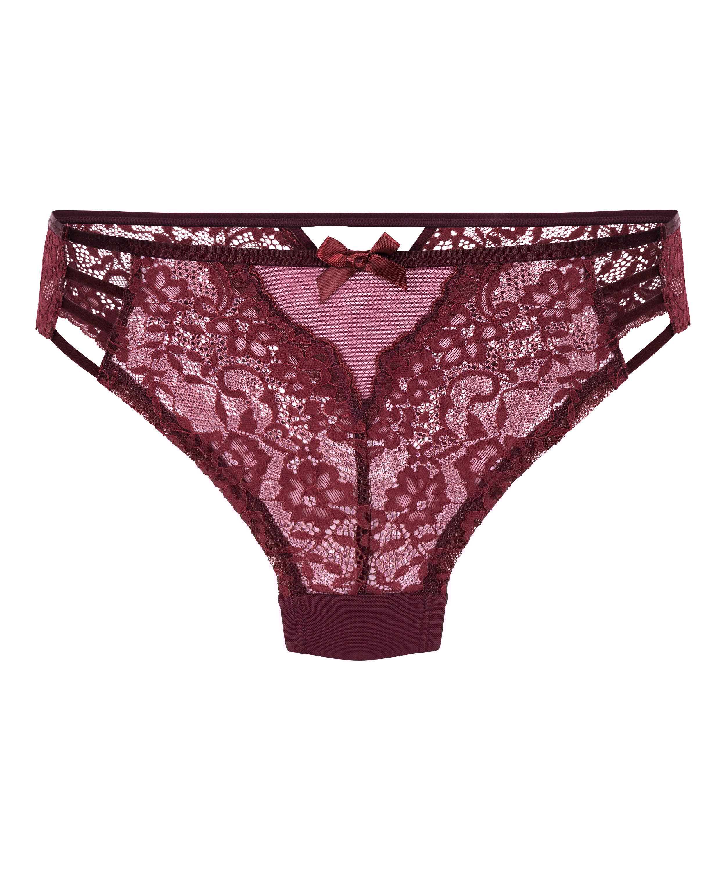 Slip brésilien Belle, Rouge, main