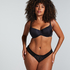 Slip brésilien Kailey, Noir