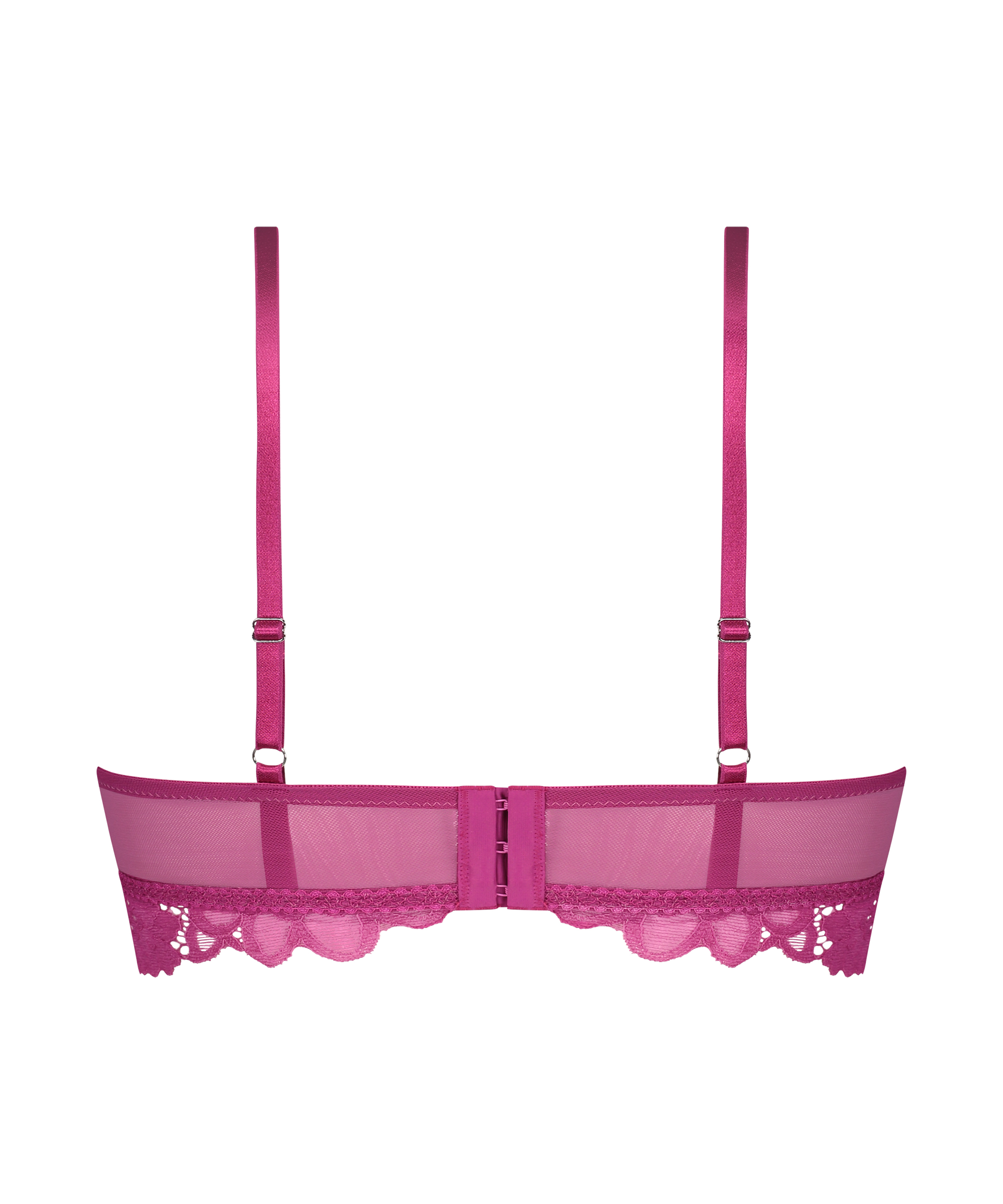 Soutien-gorge préformé sans armatures longline Shiloh, Rose, main