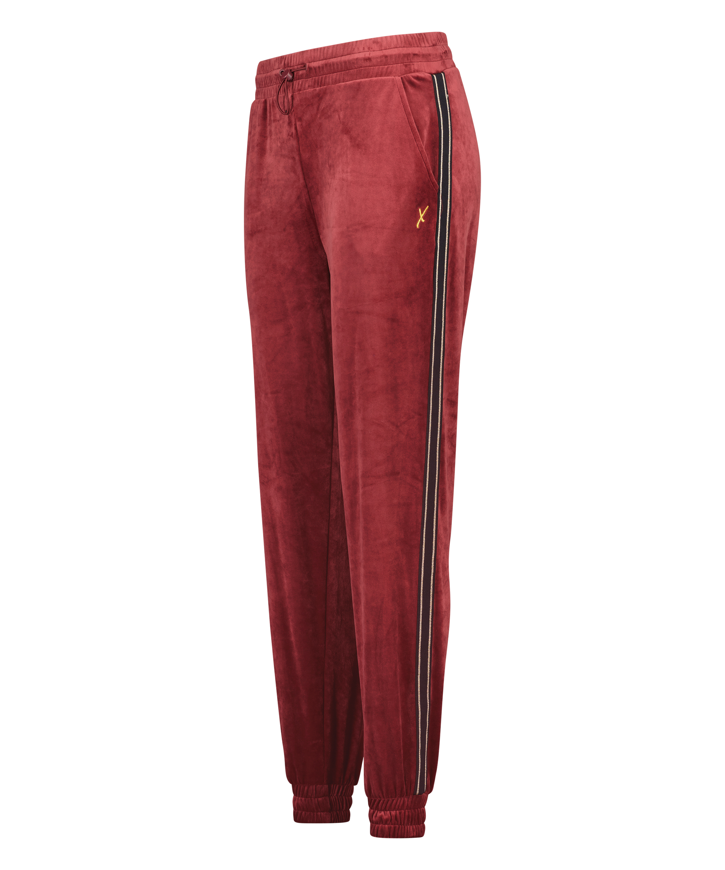 Pantalon de sport Velours HKMX, Rouge, main