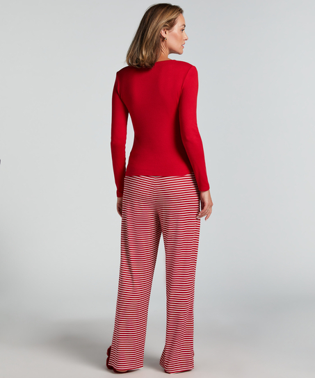 Ensemble de pyjama, Rouge