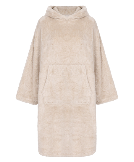 Robe polaire Snuggle Lounge, Beige
