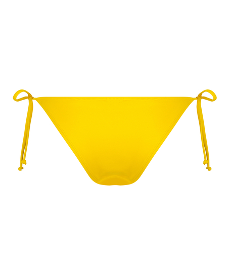 Bas de bikini br&eacute;silien tanga Napa, Jaune