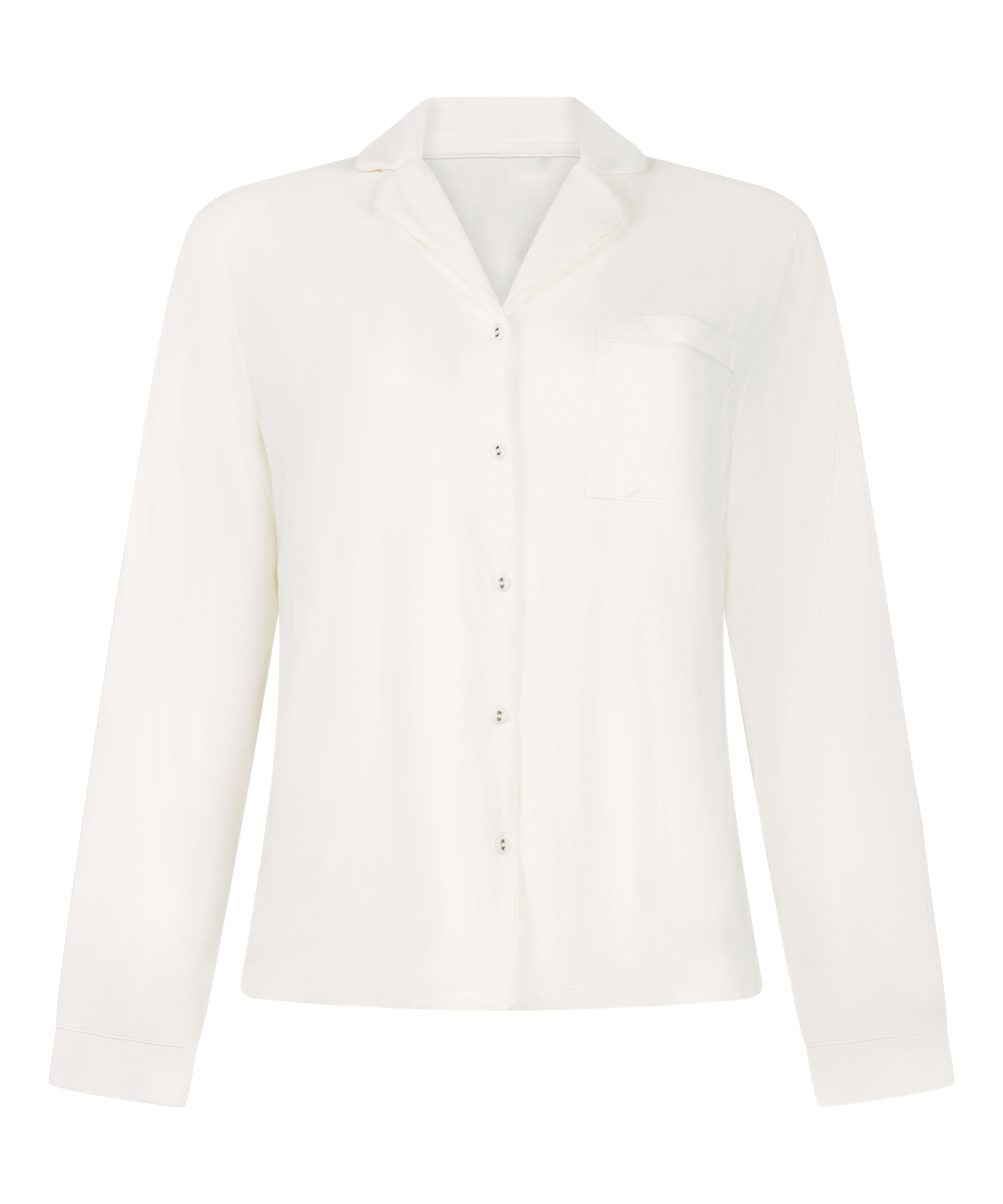 Veste à manches longues en jersey Essential, Blanc, main