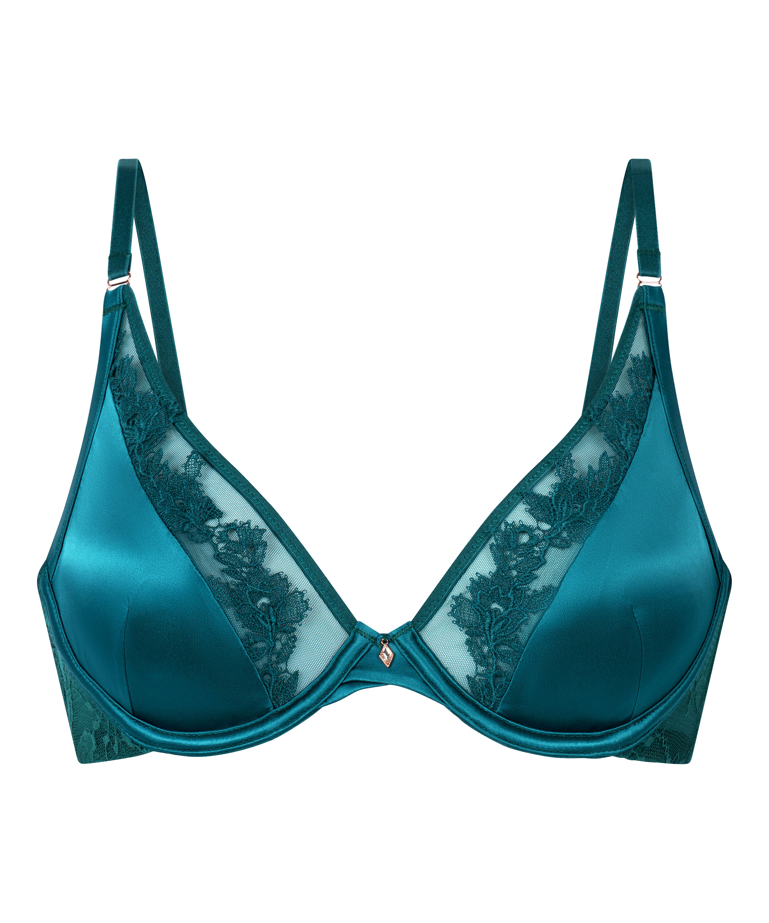 Soutien-gorge &agrave; armatures non-rembourr&eacute; Julia , Vert