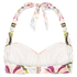 Haut de bikini à armatures non rembourré Ayanna, Blanc
