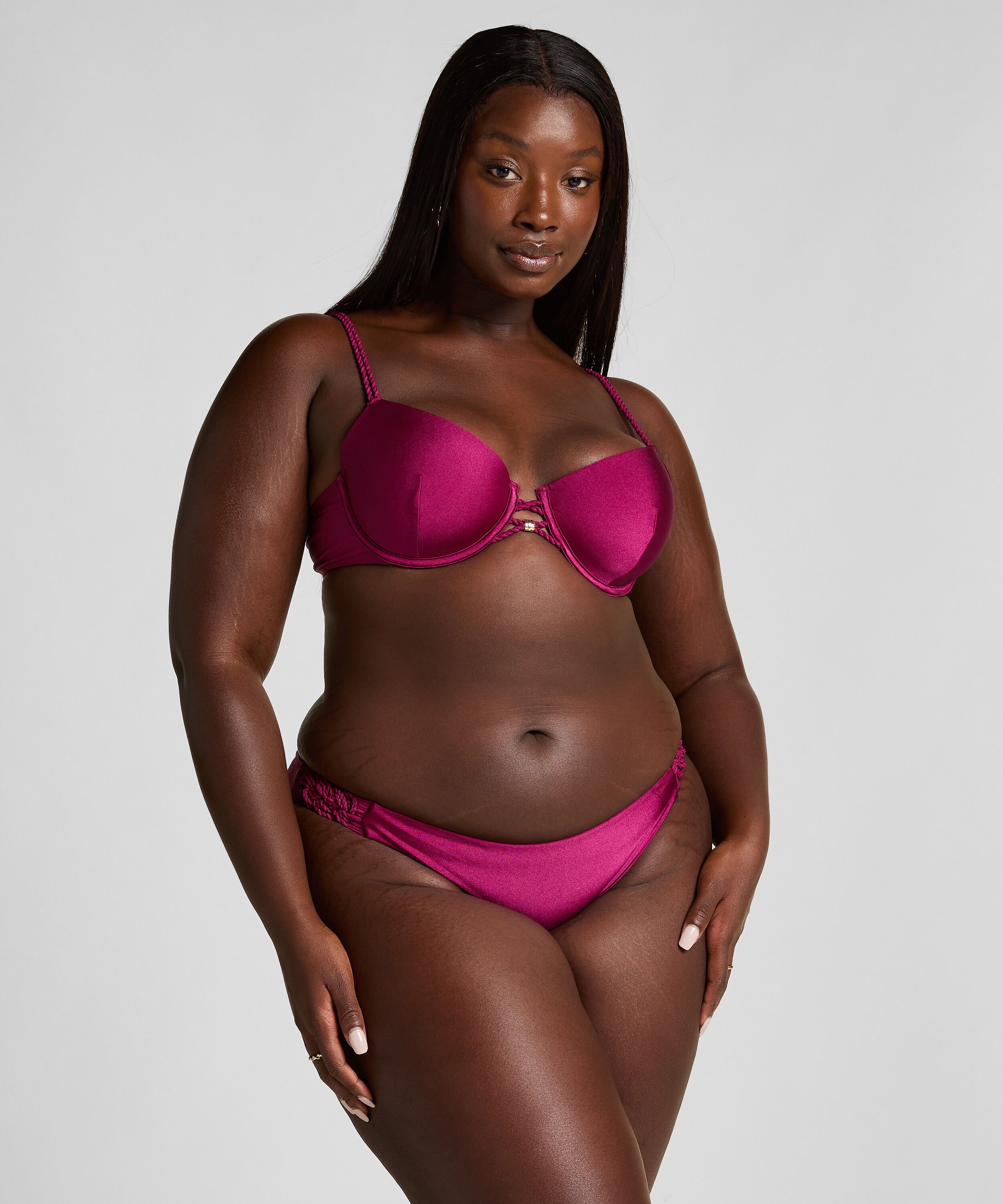 Haut de bikini rembourr&eacute; &agrave; armatures Marrakech, Rouge