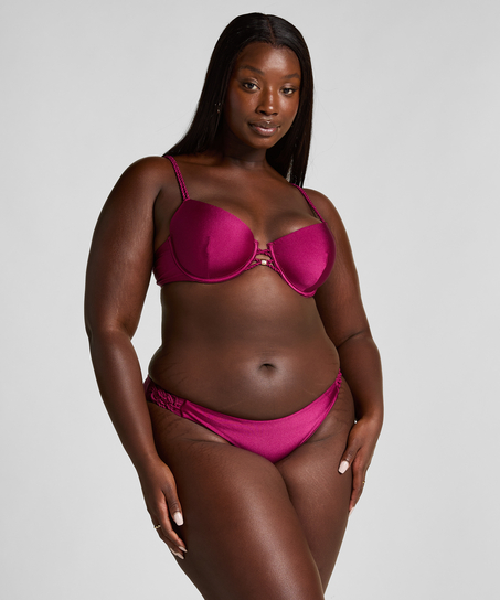 Haut de bikini rembourré à armatures Marrakech, Rouge